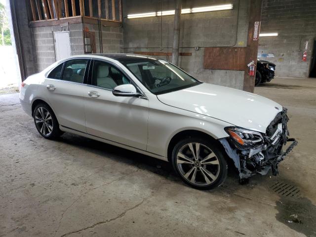 55SWF8EBXKU288744 - 2019 MERCEDES-BENZ C 300 4MATIC WHITE photo 4