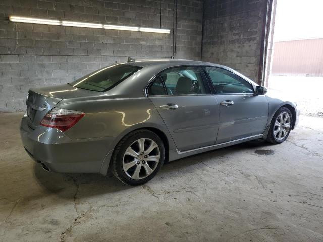 JH4KB2F66AC001341 - 2010 ACURA RL SILVER photo 3