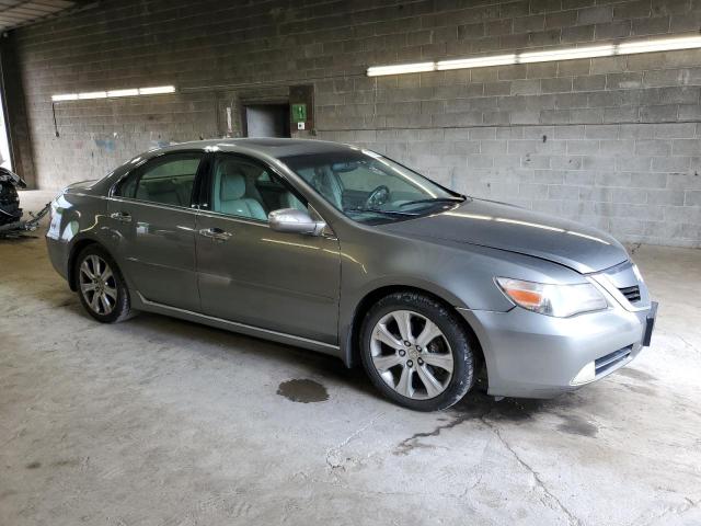 JH4KB2F66AC001341 - 2010 ACURA RL SILVER photo 4
