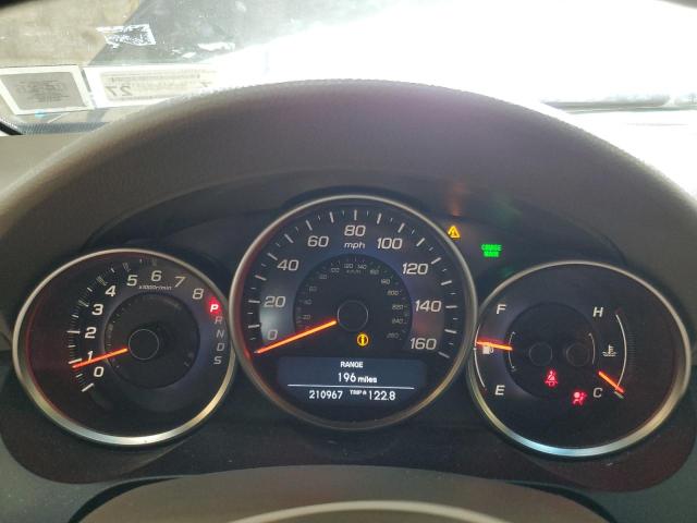 JH4KB2F66AC001341 - 2010 ACURA RL SILVER photo 9