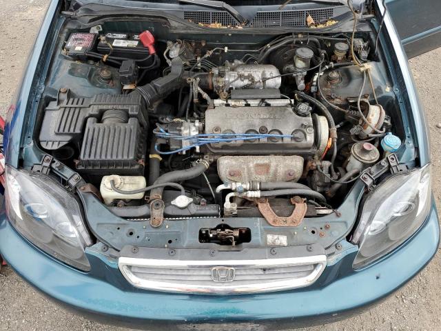 2HGEJ8546TH544212 - 1996 HONDA CIVIC EX GREEN photo 11