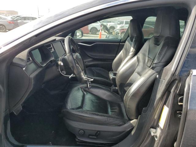 5YJSA1E24GF137251 - 2016 TESLA MODEL S CHARCOAL photo 7