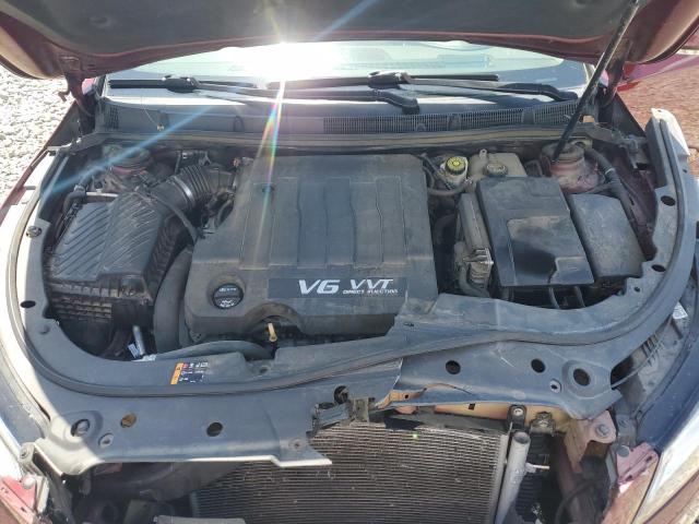 1G4GB5G39GF212713 - 2016 BUICK LACROSSE BURGUNDY photo 11