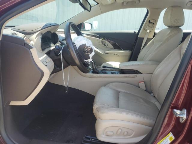 1G4GB5G39GF212713 - 2016 BUICK LACROSSE BURGUNDY photo 7