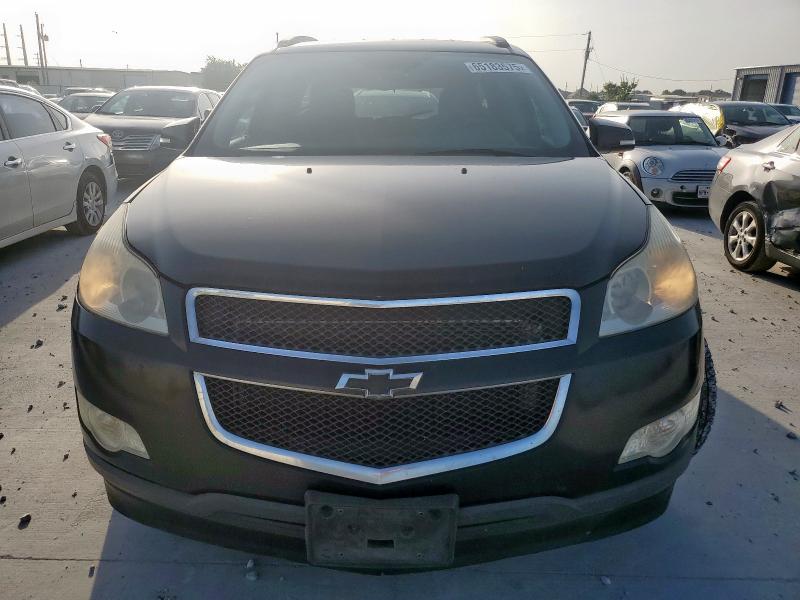 1GNKRGED1CJ369071 - 2012 CHEVROLET TRAVERSE LT BLACK photo 5
