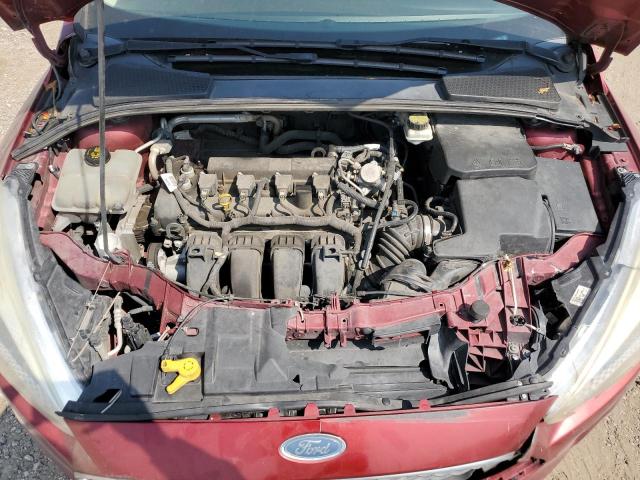 1FADP3F26HL283852 - 2017 FORD FOCUS SE MAROON photo 11