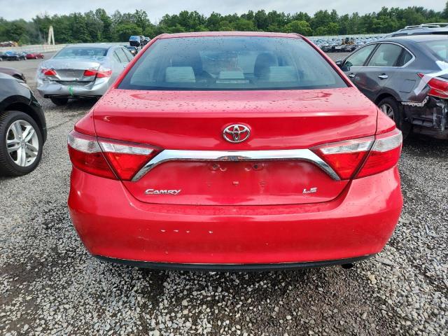 4T4BF1FK3FR469978 - 2015 TOYOTA CAMRY LE RED photo 6