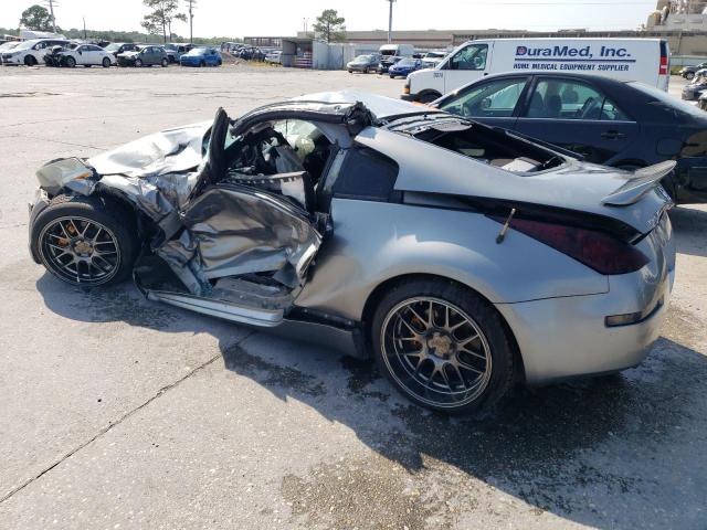 JN1AZ34E35M654026 - 2005 NISSAN 350Z COUPE SILVER photo 2