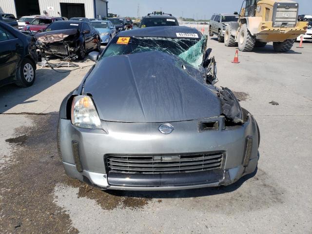 JN1AZ34E35M654026 - 2005 NISSAN 350Z COUPE SILVER photo 5