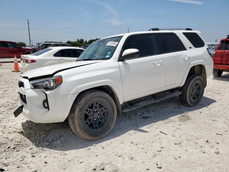 JTEMU5JR1M5859795 - 2021 TOYOTA 4RUNNER SR5/SR5 PREMIUM WHITE photo 1