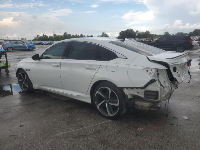 1HGCV1F30MA033412 - 2021 HONDA ACCORD SPORT WHITE photo 2