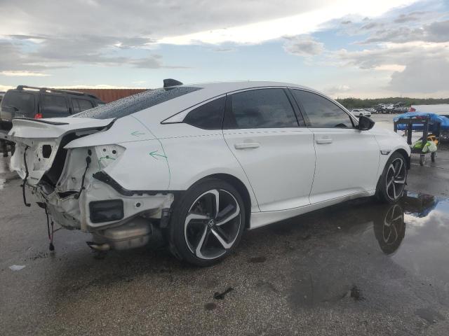 1HGCV1F30MA033412 - 2021 HONDA ACCORD SPORT WHITE photo 3