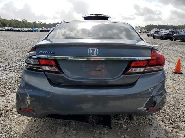 19XFB2F57DE018365 - 2013 HONDA CIVIC LX GRAY photo 6