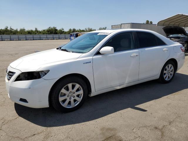 JTNBB46K093051458 - 2009 TOYOTA CAMRY HYBRID WHITE photo 1