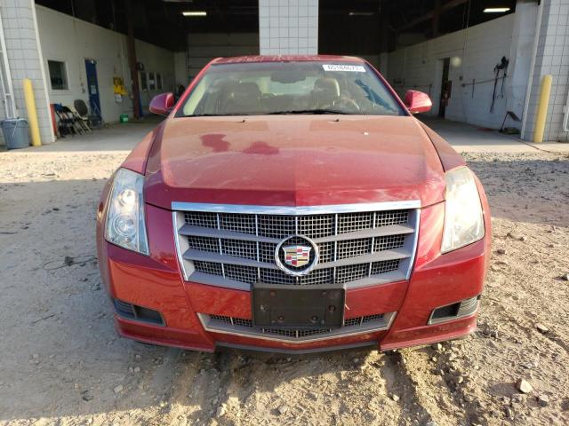 1G6DE5EG7A0145899 - 2010 CADILLAC CTS LUXURY COLLECTION MAROON photo 5