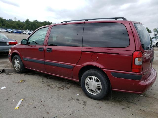 1GNDX03E64D131864 - 2004 CHEVROLET VENTURE MAROON photo 2