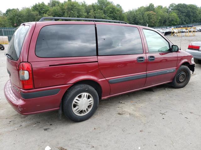 1GNDX03E64D131864 - 2004 CHEVROLET VENTURE MAROON photo 3