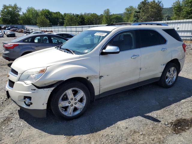 1GNFLHEK5EZ123247 - 2014 CHEVROLET EQUINOX LTZ WHITE photo 1