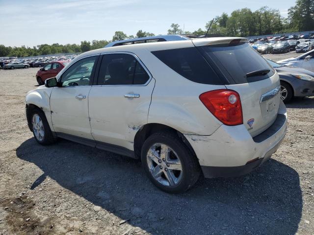 1GNFLHEK5EZ123247 - 2014 CHEVROLET EQUINOX LTZ WHITE photo 2