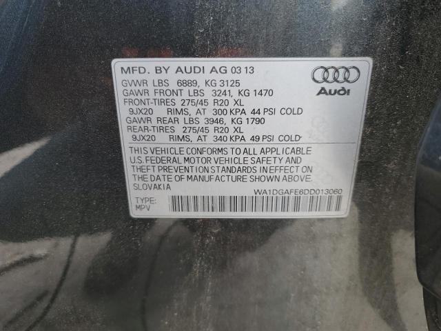 WA1DGAFE6DD013060 - 2013 AUDI Q7 PRESTIGE 灰色 照片 12