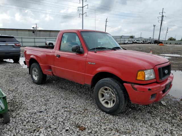 1FTYR10U94PA53018 - 2004 FORD RANGER RED photo 4