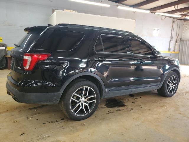 1FM5K8GT7HGD73923 - 2017 FORD EXPLORER SPORT BLACK photo 3