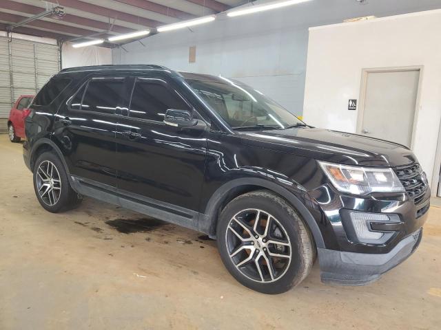 1FM5K8GT7HGD73923 - 2017 FORD EXPLORER SPORT BLACK photo 4