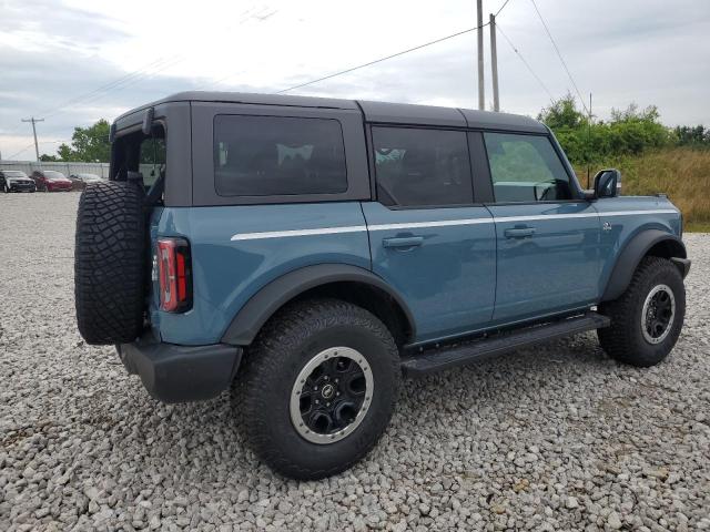 1FMEE5DP3NLB30772 - 2022 FORD BRONCO BASE BLUE photo 3