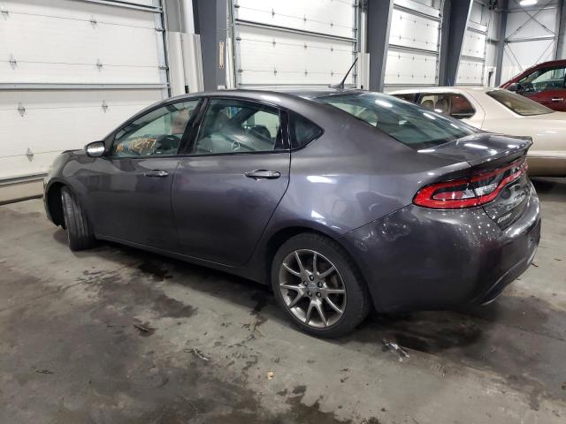 1C3CDFBBXED926137 - 2014 DODGE DART SXT GRAY photo 2