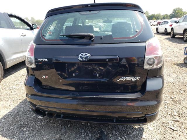 2T1KR32E17C672562 - 2007 TOYOTA COROLLA MA XR BLACK photo 6