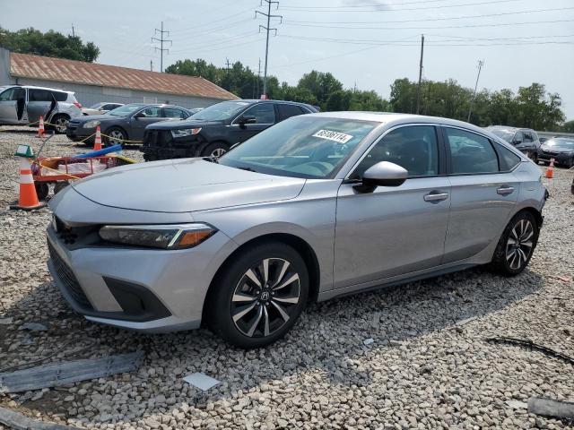 19XFL1H72NE021441 - 2022 HONDA CIVIC EXL SILVER photo 1