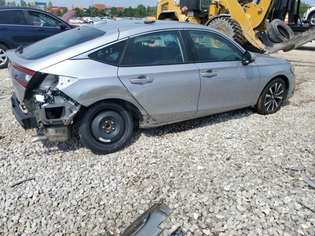 19XFL1H72NE021441 - 2022 HONDA CIVIC EXL SILVER photo 3