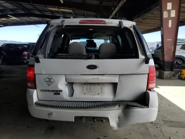 1FMZU73E54UB53849 - 2004 FORD EXPLORER XLT WHITE photo 6