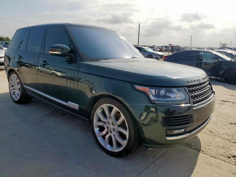 SALGS2KF9GA252185 - 2016 LAND ROVER RANGE ROVE HSE GREEN photo 4