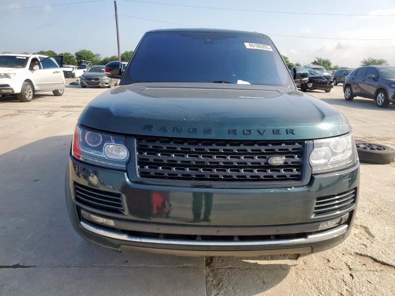 SALGS2KF9GA252185 - 2016 LAND ROVER RANGE ROVE HSE GREEN photo 5
