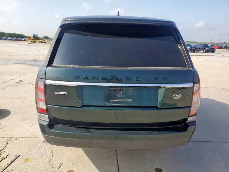 SALGS2KF9GA252185 - 2016 LAND ROVER RANGE ROVE HSE GREEN photo 6