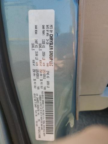 2A4RR5D11AR284799 - 2010 CHRYSLER TOWN & COU TOURING 蓝色 照片 13