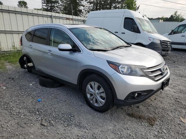 2HKRM4H74EH712882 - 2014 HONDA CR-V EXL SILVER photo 4