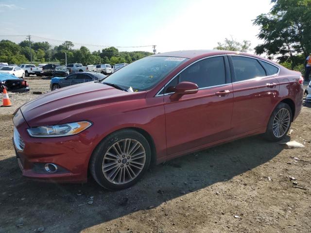 3FA6P0H9XDR319071 - 2013 FORD FUSION SE RED photo 1