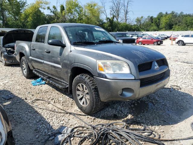 1Z7HT28K58S610153 - 2008 MITSUBISHI RAIDER LS GRAY photo 4