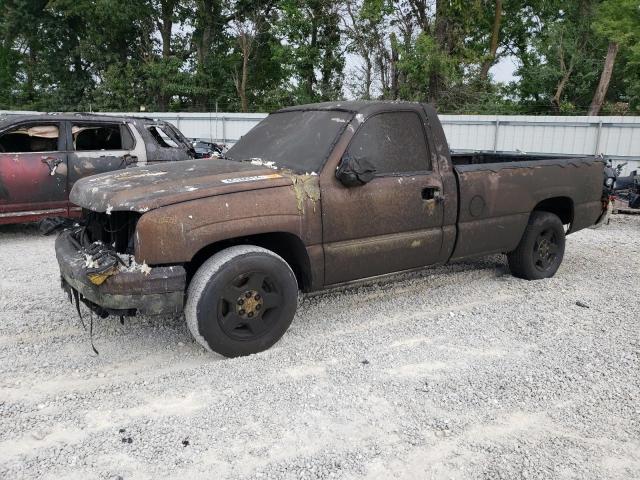 1GCEC14V77Z164652 - 2007 CHEVROLET SILVERADO C1500 CLASSIC Qəhvəyi foto 1