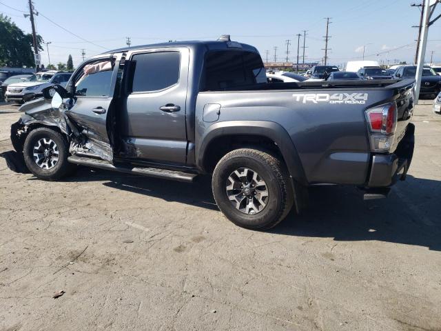 3TMCZ5AN4MM424715 - 2021 TOYOTA TACOMA DOUBLE CAB GRAY photo 2