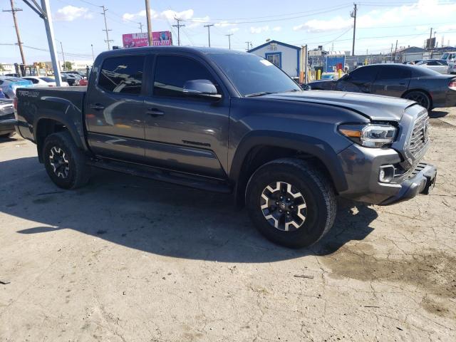 3TMCZ5AN4MM424715 - 2021 TOYOTA TACOMA DOUBLE CAB GRAY photo 4