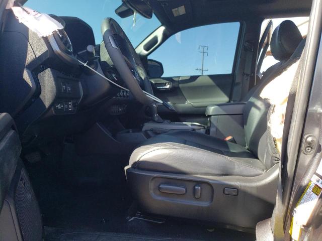 3TMCZ5AN4MM424715 - 2021 TOYOTA TACOMA DOUBLE CAB GRAY photo 7