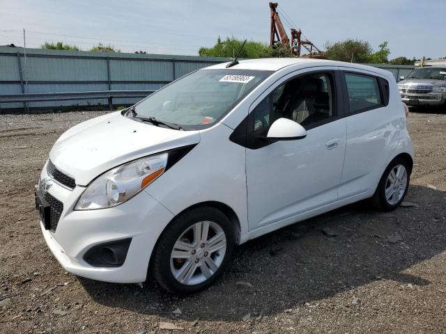 KL8CD6S97EC413175 - 2014 CHEVROLET SPARK 1LT WHITE photo 1