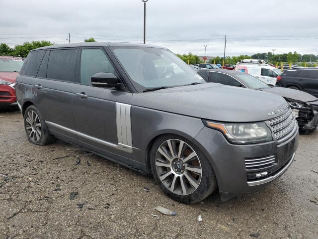 SALGV3TF0EA155823 - 2014 LAND ROVER RANGE ROVE AUTOBIOGRAPHY GRAY photo 4