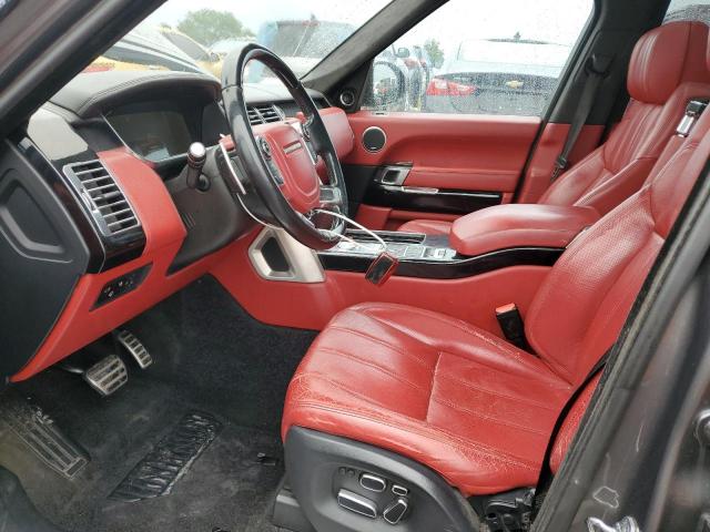 SALGV3TF0EA155823 - 2014 LAND ROVER RANGE ROVE AUTOBIOGRAPHY GRAY photo 7