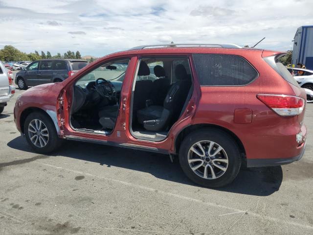 5N1AR2MM5GC650353 - 2016 NISSAN PATHFINDER S 勃艮第红 照片 2