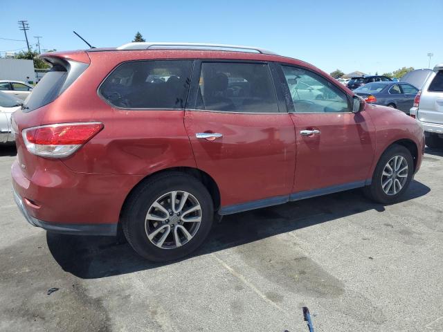 5N1AR2MM5GC650353 - 2016 NISSAN PATHFINDER S 勃艮第红 照片 3