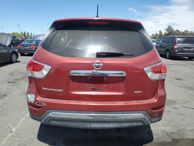 5N1AR2MM5GC650353 - 2016 NISSAN PATHFINDER S 勃艮第红 照片 6